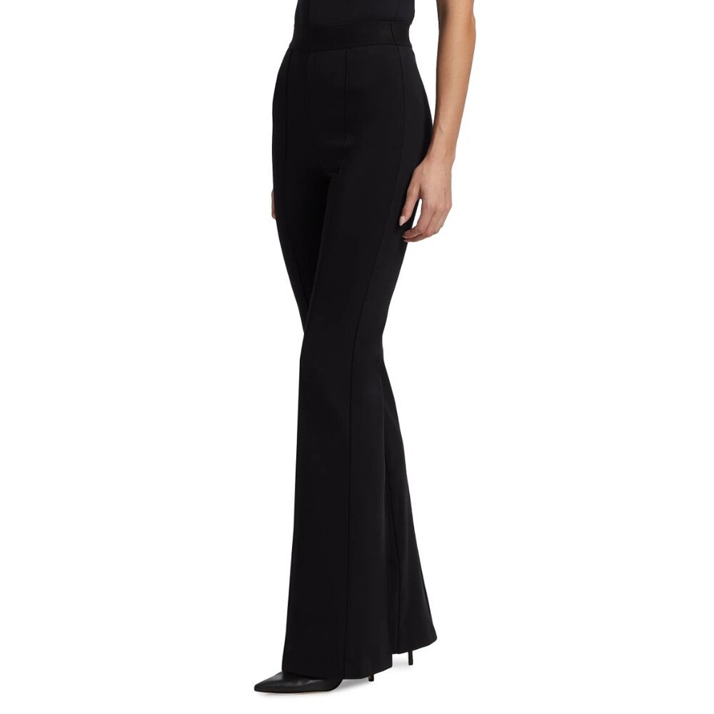 WARDROBE.NYC  X RHW STRETCH FLARED SLIM FIT HIGH WAIST PANTS - Picture 2 of 8